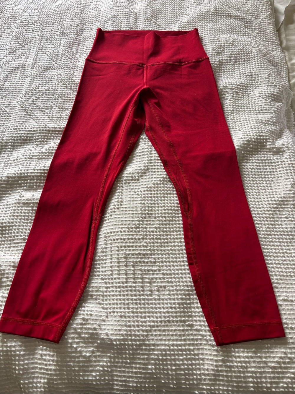 Lululemon Align High Rise Pant 23” Lunar New Year Red Size 6